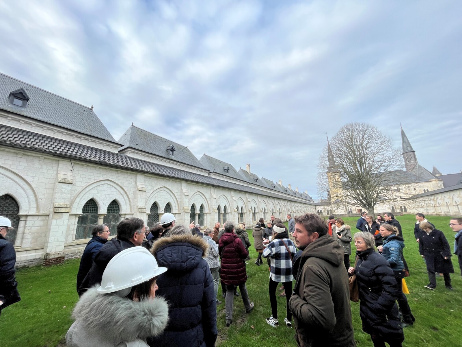 Visite Du Chantier De Restauration Ouverte Aux Habitants Du Territoire