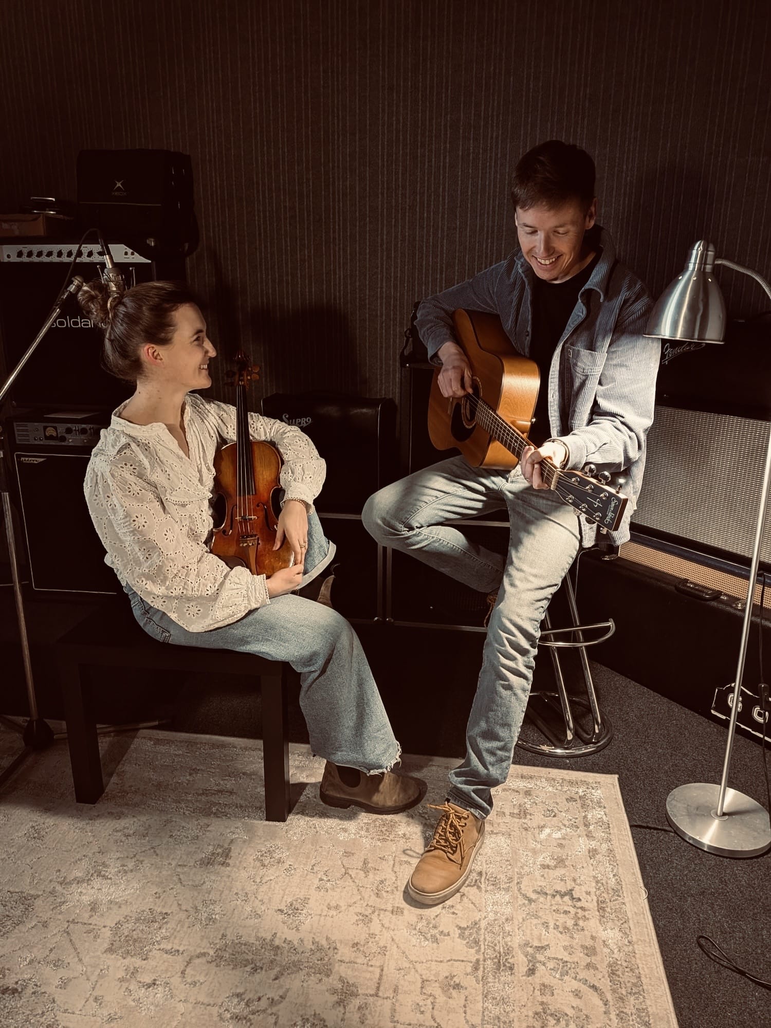 Scène ouverte : Claire & Lio (duo violon et guitare)